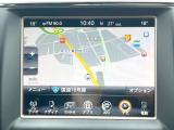 ●JEEP純正ナビ:一体感のあるナビは、高級感ある車内を演出してくれます。Bluetooth再生などオーディオ機能も充実しておりますので、運転もより楽しめます♪