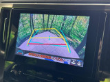 【バックカメラ】駐車時に後方がリアルタイム映像で確認できます。大型商業施設や立体駐車場での駐車時や、夜間のバック時に大活躍!運転スキルに関わらず、今や必須となった装備のひとつです!