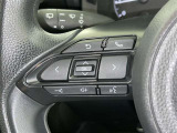ステアリングスイッチ装備!運転しながら手元でオーディオの操作などができます。