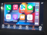 ●Apple Car Play:スマホとの有線接続で、ナビ・オーディオ再生などスマホのアプリ機能が画面でも使える便利機能です!