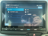 ナビ機能だけではありません、フルセグTVやDVD、BlueTooth等、オーディオ機能も充実しています。