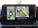 360度アラウンドビューモニター&バックカメラで駐車が苦手な方でも安心です♪