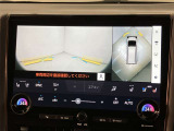 安全機能のバックモニター&全周囲モニターも装備です。