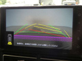 駐車も安心のバックモニターです。