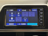 Bluetooth対応、CD再生機能付き。お好きな音楽を聴きながらのドライブは楽しいですよね〜♪