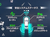 【トヨタセーフティセンス】走行中に前方の車両等を認識し、衝突しそうな時は警報とブレーキで衝突回避と被害軽減をアシスト。より安全にドライブをお楽しみいただけます。