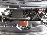 自慢のエンジンはパワードbyHONDAです。精度とバランスにこだわって、低回転からスムースなパワーを発揮します。
