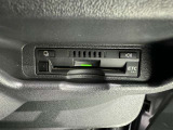 ETC車載器付きです。高速道路の料金所もスムーズに通過できます。