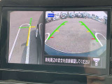 【アラウンドビューモニター】左前輪周辺など死角になり易い所の安全確認もできます。