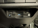 ETC車載器付きです。高速道路の料金所もスムーズに通過できます。