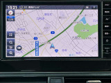 カーナビは、Bluetooth対応の純正大画面メモリーナビが装着されています。