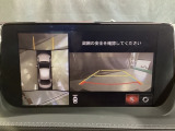 狭い場所での駐車やすれ違いなどでより的確な運転操作に役立つ360&deg;ビューモニターが装備されています。