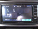 嬉しい装備です♪ワンセグTV・Bluetoothオーディオに対応しています!!