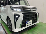 LEDヘッドランプで夜間も視界良好