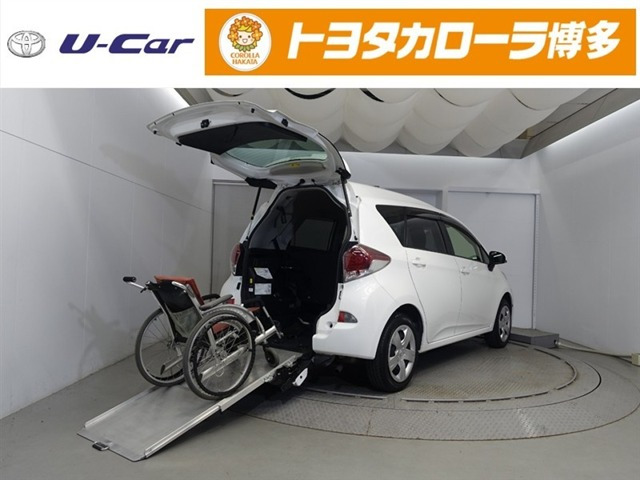 ラクティス1.3 X ウェルキャブ 車いす仕様車スロープタイプ タイプI 助手席側リアシート付