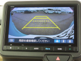 リアワイドカメラシステム!従来の視野に加えて、後方側方を約180&deg;まで見えるワイドビューと、後方を真上から見たような視野で駐車時などに便利なトップダウンビューの3つの視野があります!