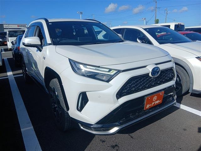 RAV4 PHV 2.5 G Z E-Four 4WD 禁煙車 ワンオーナー 黒レザーシート