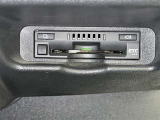ETC車載器付きです。高速道路の料金所もスムーズに通過できます。