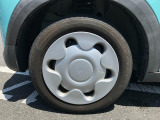 純正のスチールホイールが足元を飾ります♪
