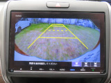 車庫入れ・駐車を安心サポート!バックカメラ装備です。