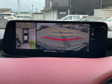 360度ビュ-モニタ-で駐車も安心!