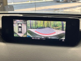 【360&deg;ビューモニター】専用のカメラにより、上から見下ろしたような視点で360度クルマの周囲を確認することができます☆死角部分も確認しやすく、狭い場所での切り返しや駐車もスムーズに行えます。