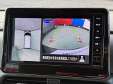 駐停車には便利なアラウンドビューモニター搭載。サイドモニターの切り替えも可能です。