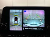 まるで上から見ているようなアラウンドビュー付き☆どこが危ないか音とソナーでお知らせ☆バックカメラも付いています☆安心ですね(^^♪