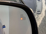 ブラインドスポットアシストが搭載しており、死角からのお車が接近したらわかるようになっております。