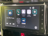【9型ディスプレイオーディオ】お手持ちのスマートフォンとの連携で、ナビや音楽再生など各種アプリを使用可能。スマホに近い感覚でお使いいただけます♪