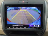 後方確認はバックカメラにお任せ♪後退時に便利で、駐車が楽になります♪