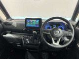 視界広がる、開放的な運転席です!