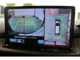 バックカメラを搭載しておりガイドラインも表示されますので車庫入れも安心ですね♪