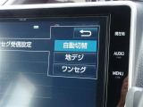 地上デジタルチューナー付きなのでテレビも視聴可能ですよ♪