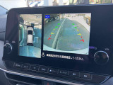 空から車を見たような「アラウンドビューモニター」!車の周りが一目で確認できるので、小さなお子様や障害物があっても安心して乗ることができます♪