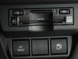 非常時やキャンプなどに役立つAC100Vコンセント付きです。ETCも装備してます。