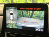 【パノラミックビューモニター】専用のカメラにより、上から見下ろしたような視点で360度クルマの周囲を確認することができます☆死角部分も確認しやすく、狭い場所での切り返しや駐車もスムーズに行えます。