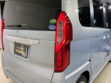 視認性がいいテールランプ。後続車にも存在をアピール。