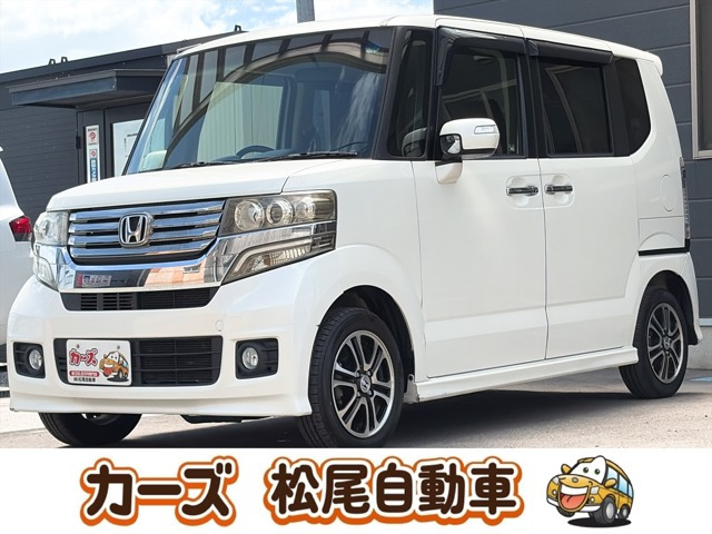N-BOXカスタム G SSパッケージ 保証12ヶ月・走行無制限 社外ナビ テレビ