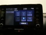 オーディオメニューです。Bluetoothオーディオも接続可能です。