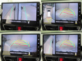 パノラミックビューモニター付きです。車両を上から見たような映像をナビゲーション画面に表示。運転席からの目視だけでは見にくい、車両周辺の状況をリアルタイムでしっかり確認できます。
