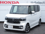 当社試乗車、業務車のN-BOXカスタム(ベースグレード)が入庫です。内外装ともにきれいなお車です。