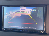 【バックカメラ】駐車時に後方がリアルタイム映像で確認できます。大型商業施設や立体駐車場での駐車時や、夜間のバック時に大活躍!運転スキルに関わらず、今や必須となった装備のひとつです!