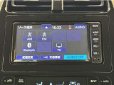 Bluetooth対応、CD再生機能付き。お好きな音楽を聴きながらのドライブは楽しいですよね〜♪