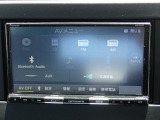 オーディオソースはご覧の通りです。Bluetoothを搭載しています。スマホと連動させると音楽等楽しむことが出来ます。