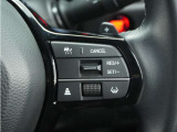 ◆アダプティブクルーズコントロール◆予め設定した車速内でクルマが自動的に加減速。前走車との適切な車間距離を維持しながら追従走行します。【LKAS】車線維持支援システムでステアリング操作を支援。