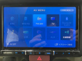 【ナビ】TV CD/DVD再生やBluetoothオーディオなど多彩なメディアに対応したメモリーナビを装備しています。
