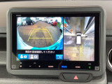 後方確認はバックカメラにお任せ♪後退時に便利で、駐車が楽になります♪