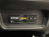 ETC車載器付きです。高速道路の料金所もスムーズに通過できます。