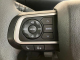 ナビやオーディオなどの操作が手元でできるステアリングスイッチ☆視線を外さず操作できて便利です!